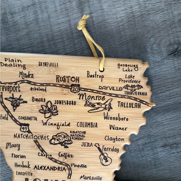 Totally Bamboo Destination Louisiana
Serving and Cutting Board or Wall Art - Picture 9 of 13